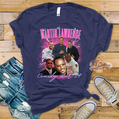 Martin Lawerence Bootleg T-Shirt | Comedy Tour 24