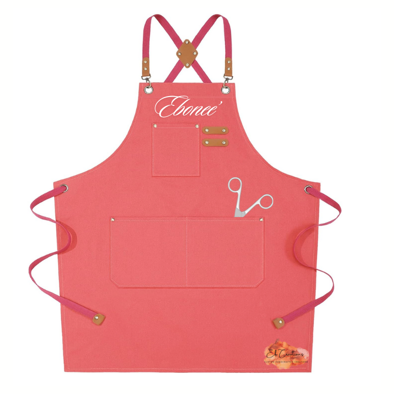 Professional Personalized Apron I Hair Stylist Apron | Hair Dresser | Custom Apron