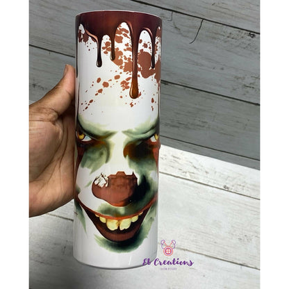 Halloween PennyWise Tumbler - Eb Creations Halloween PennyWise Tumbler