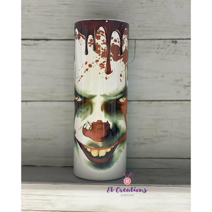 Halloween PennyWise Tumbler - Eb Creations Halloween PennyWise Tumbler